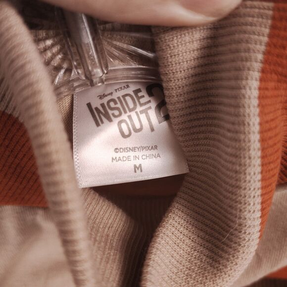 Spirit Halloween Inside Out 2 Anxiety Child Costume Sz M (8-10) - Picture 7 of 8